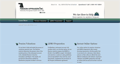 Desktop Screenshot of pensionappraisers.com